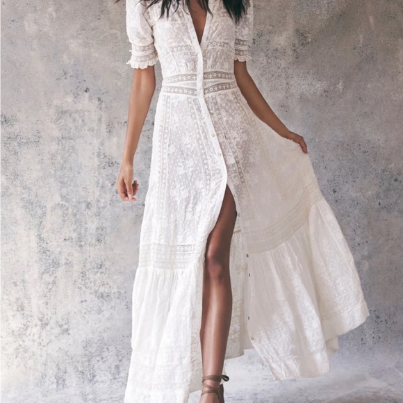 SOLD OUT New Love Shack Fancy dress price firm - Picture 8 of 14